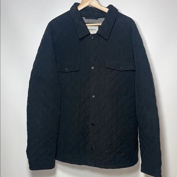 Goodfellow Black Quilted Men's Jacket - Picture 1 of 7